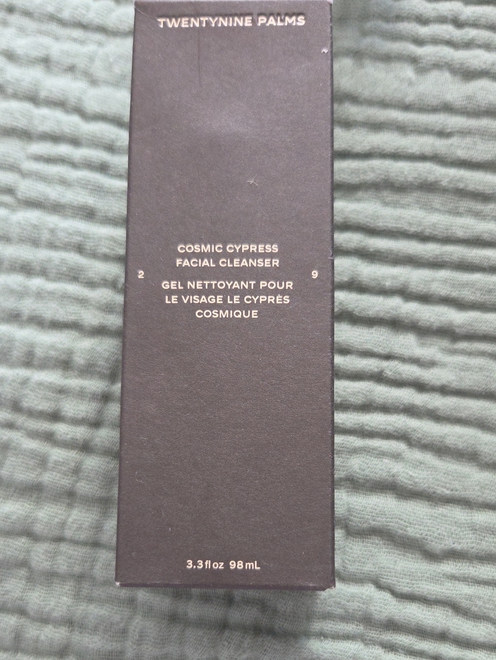 Twentynine Palms Cosmic Cypress Facial Cleanser - Black